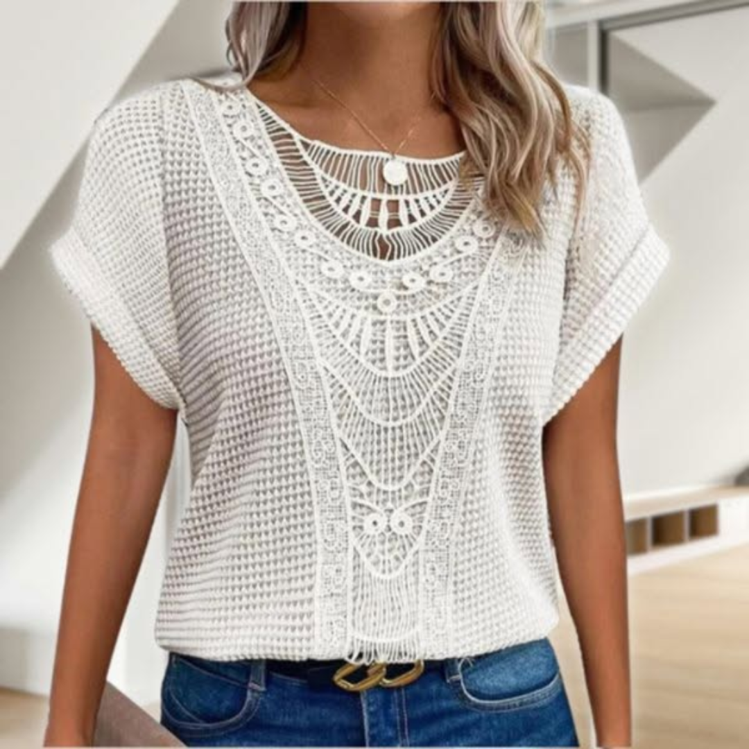 Sophie - Chique Kanten Top - 1+1 GRATIS