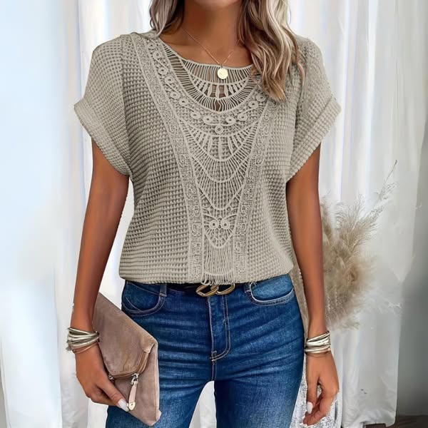 Sophie - Chique Kanten Top - 1+1 GRATIS