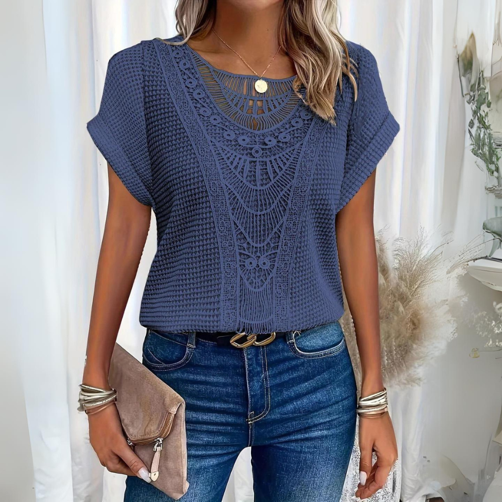 Sophie - Chique Kanten Top - 1+1 GRATIS